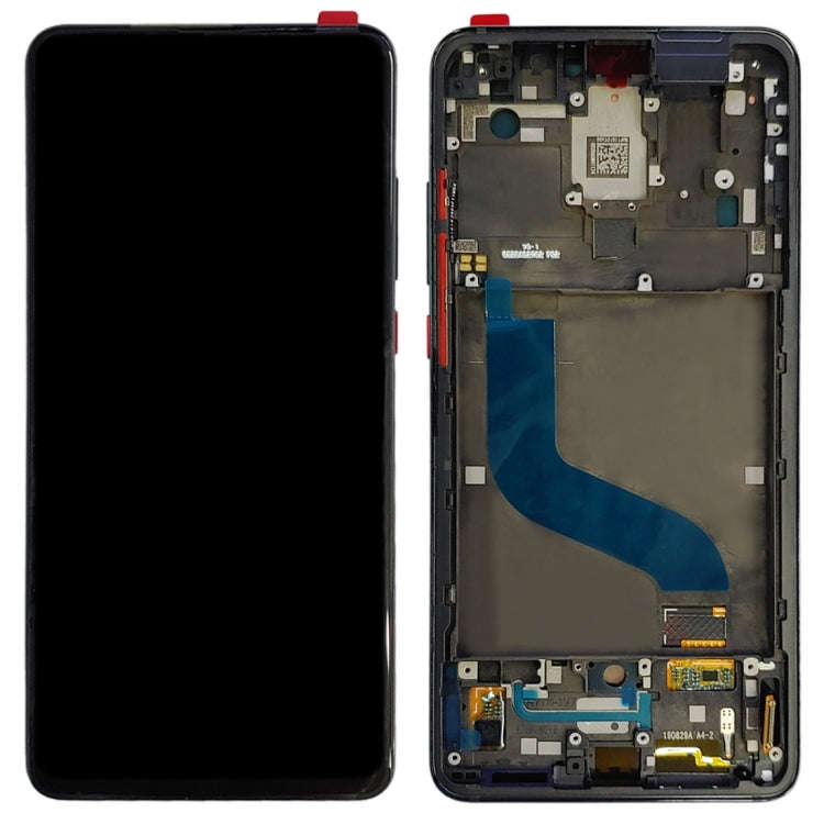 OLED LCD Screen for Xiaomi Redmi K20 / Redmi K20 Pro / 9T Pro Digitizer Full Assembly with Frame(...