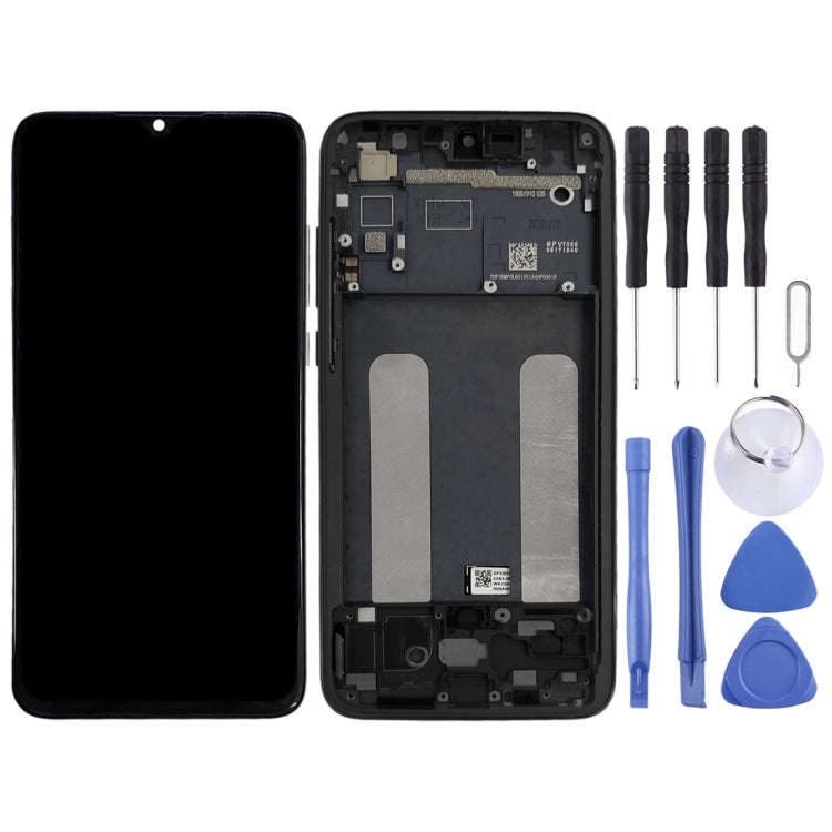Original LCD Screen for Xiaomi Mi CC9 Digitizer Full Assembly with Frame(Black)