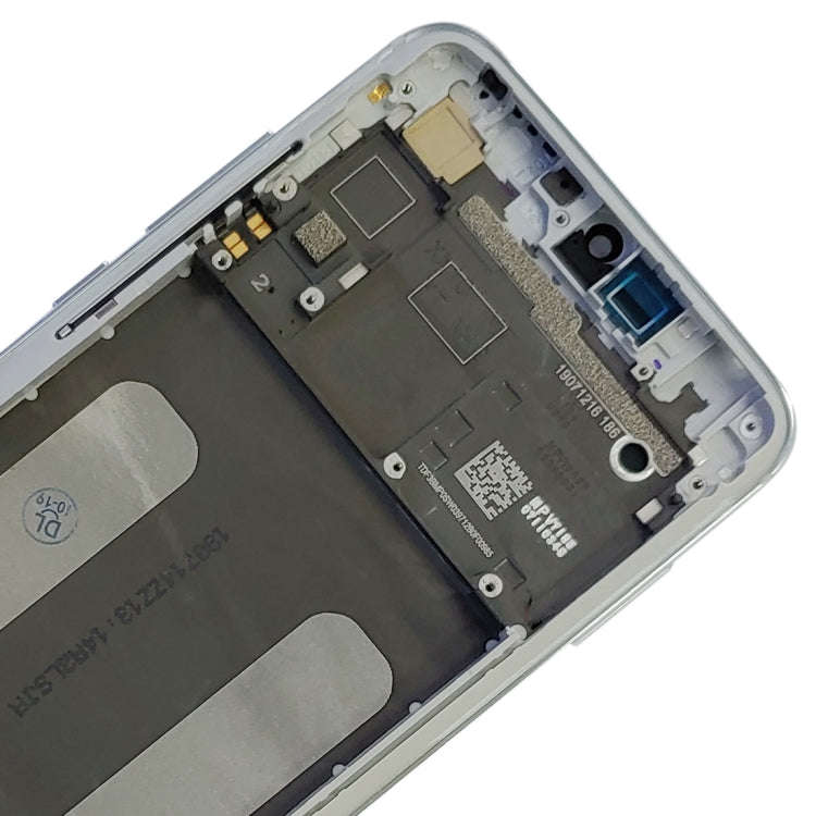 Original LCD Screen for Xiaomi Mi CC9 Digitizer Full Assembly with Frame(Silver)
