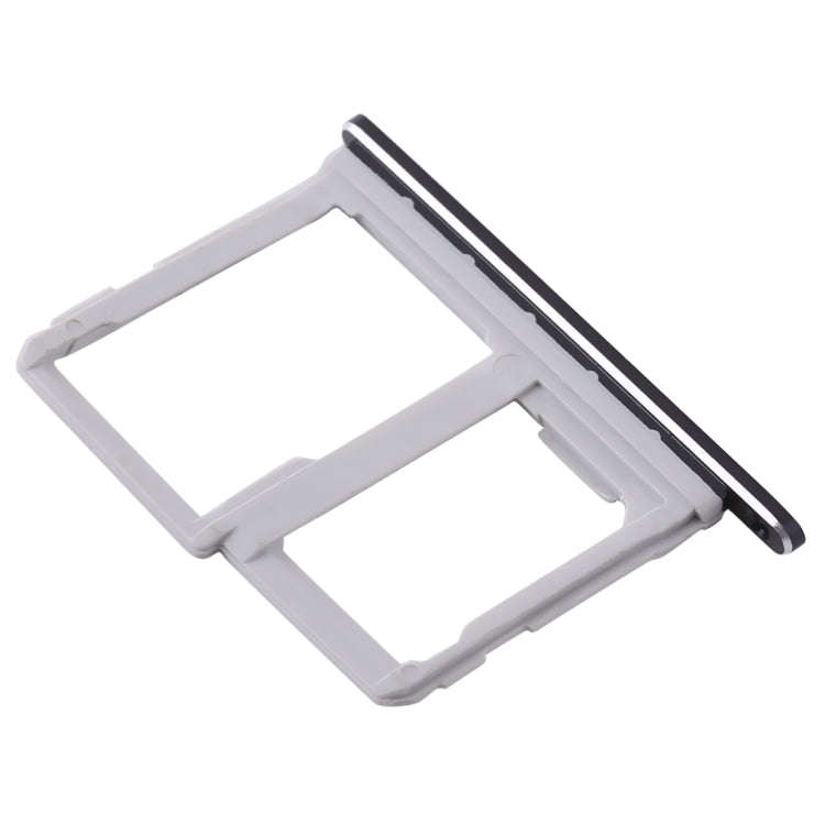 SIM Card Tray + Micro SD Card Tray for LG Q6 / M700 / M700N / G6 Mini(Black)