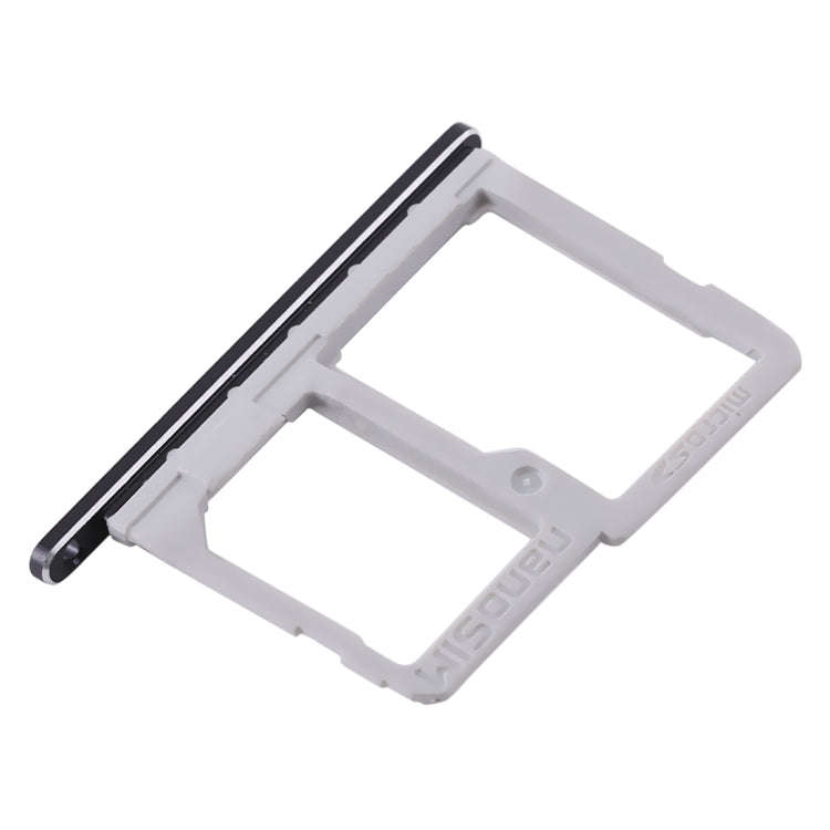 SIM Card Tray + Micro SD Card Tray for LG Q6 / M700 / M700N / G6 Mini(Black)