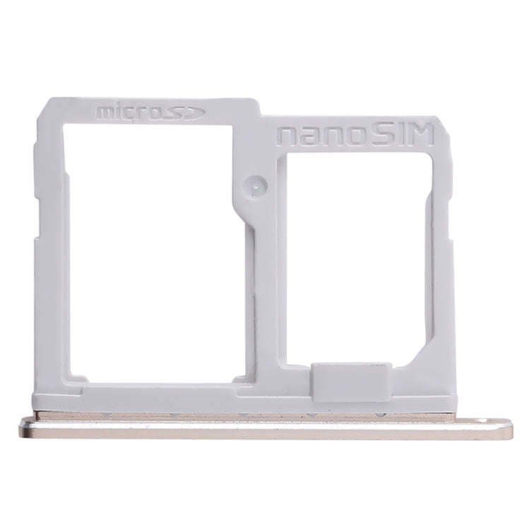 SIM Card Tray + Micro SD Card Tray for LG Q6 / M700 / M700N / G6 Mini(Gold)
