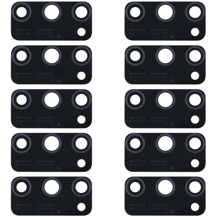 For Huawei Honor V30 Pro 10pcs Back Camera Lens