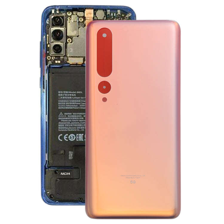 Original Battery Back Cover for Xiaomi Mi 10 5G(Gold)