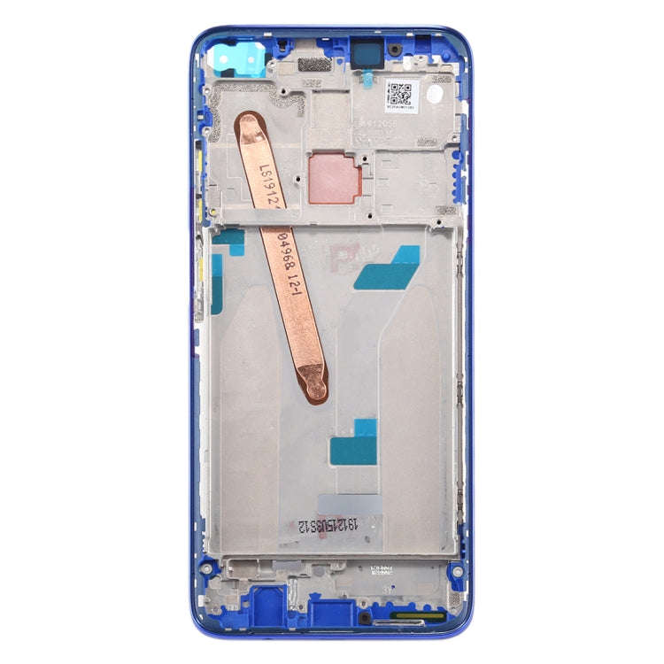 Front Housing LCD Frame Bezel Plate for Xiaomi Redmi K30 5G (Blue)