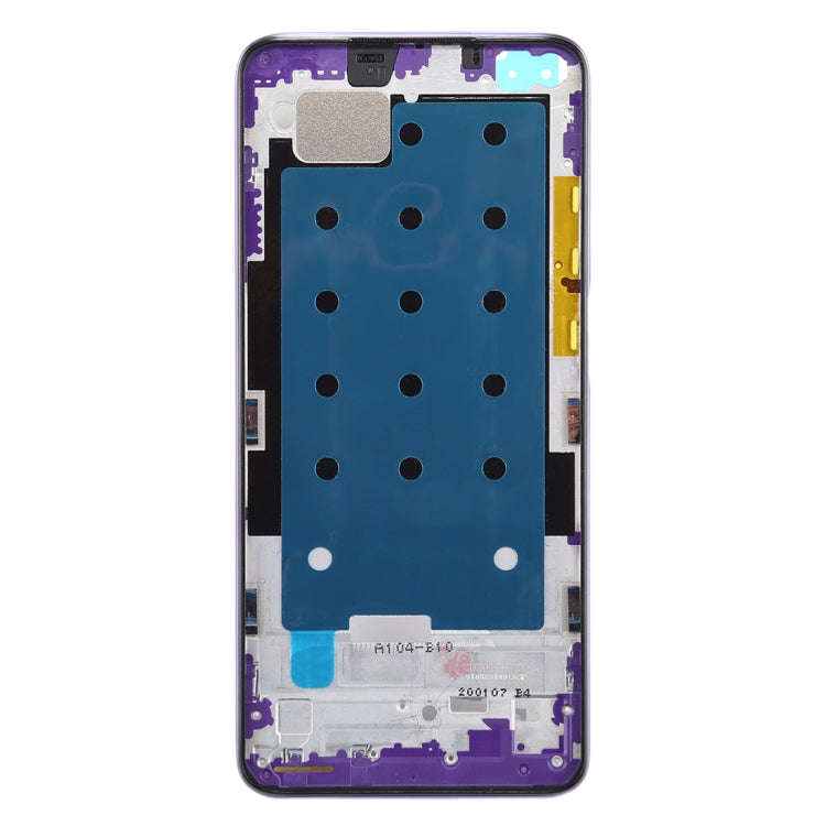 Front Housing LCD Frame Bezel Plate for Xiaomi Redmi K30 5G (Purple)
