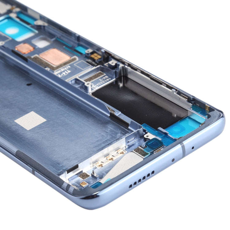 Front Housing LCD Frame Bezel Plate for Xiaomi Mi 10 5G / Mi 10 Pro 5G(Grey)