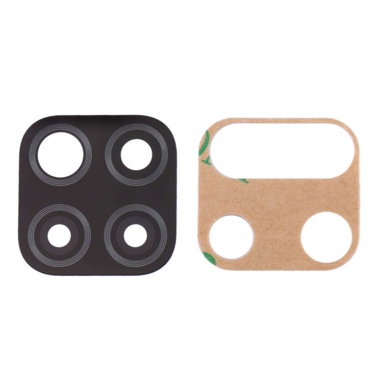 For Huawei P40 Lite  10pcs Original Back Camera Lens (Black)