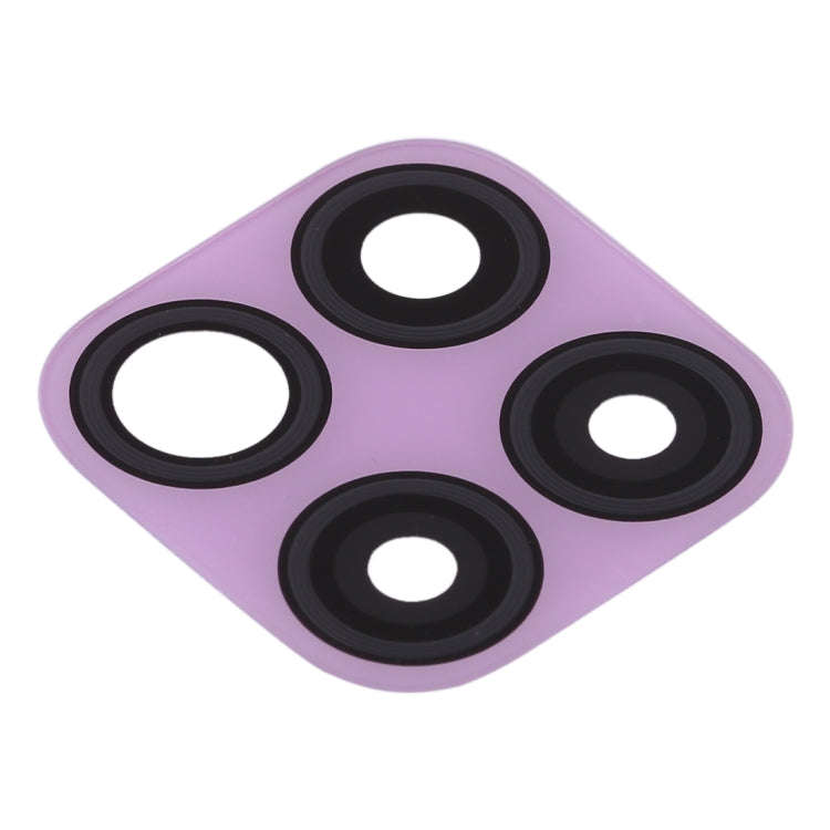 For Huawei P40 Lite  10pcs Original Back Camera Lens (Pink)