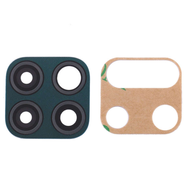 For Huawei P40 Lite  10pcs Original Back Camera Lens (Green)