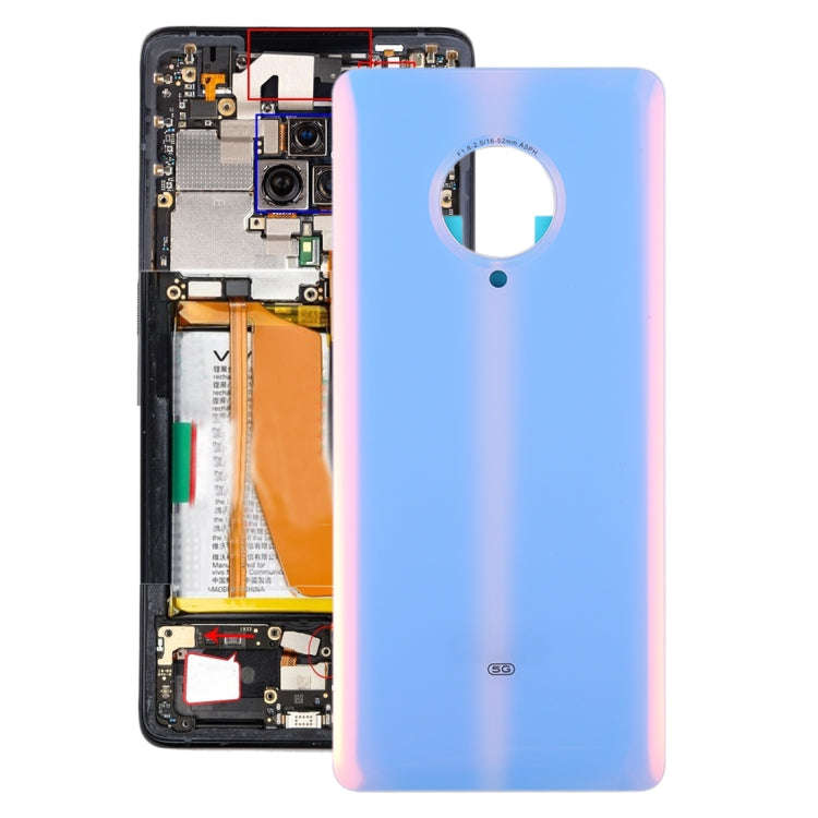 For Vivo NEX 3 5G Battery Back Cover (Blue)