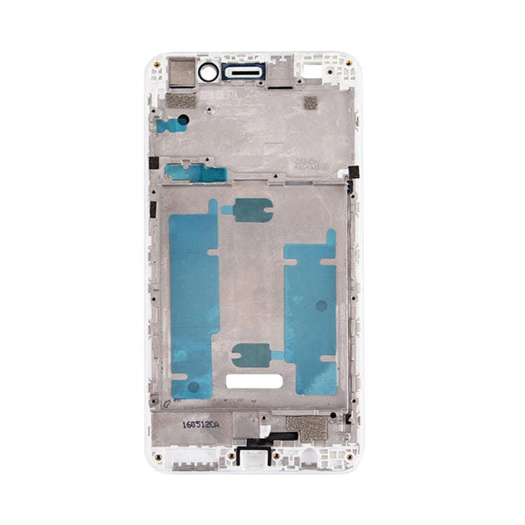 For Huawei Honor 5A / Y6 II Front Housing LCD Frame Bezel Plate(White)
