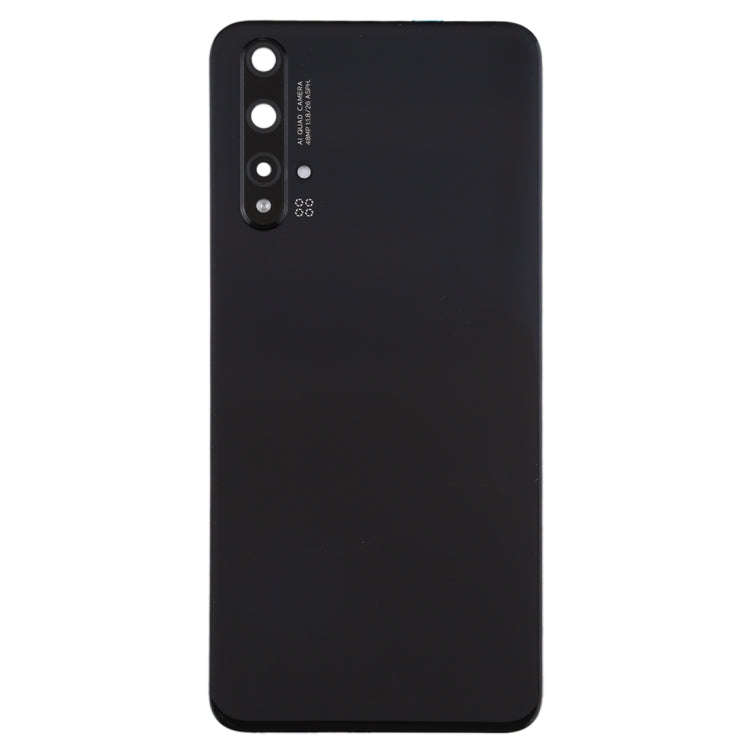Original Battery Back Cover with Camera Lens Cover for Huawei Nova 5T(Black)