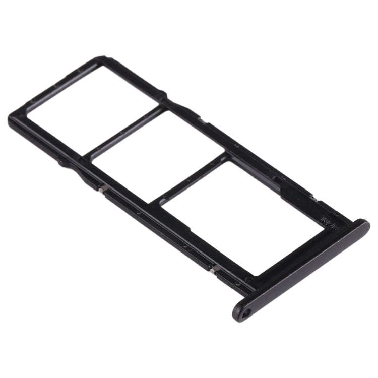 SIM Card Tray + SIM Card Tray + Micro SD Card Tray for Huawei Enjoy 10e / Honor Play 9A (Black)