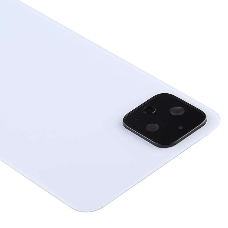 Battery Back Cover with Camera Lens Cover for Google Pixel 4XL(White)