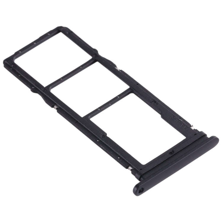 SIM Card Tray + SIM Card Tray + Micro SD Card Tray for Huawei Enjoy 10 / Honor Play 3 (Black)