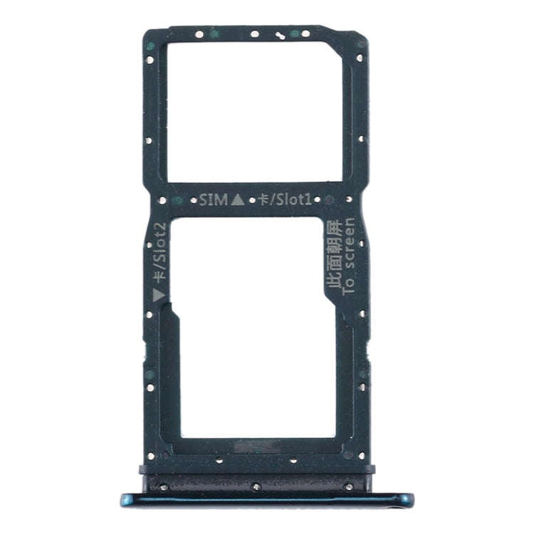 SIM Card Tray + SIM Card Tray / Micro SD Card Tray for Huawei Enjoy 10 Plus (Green)