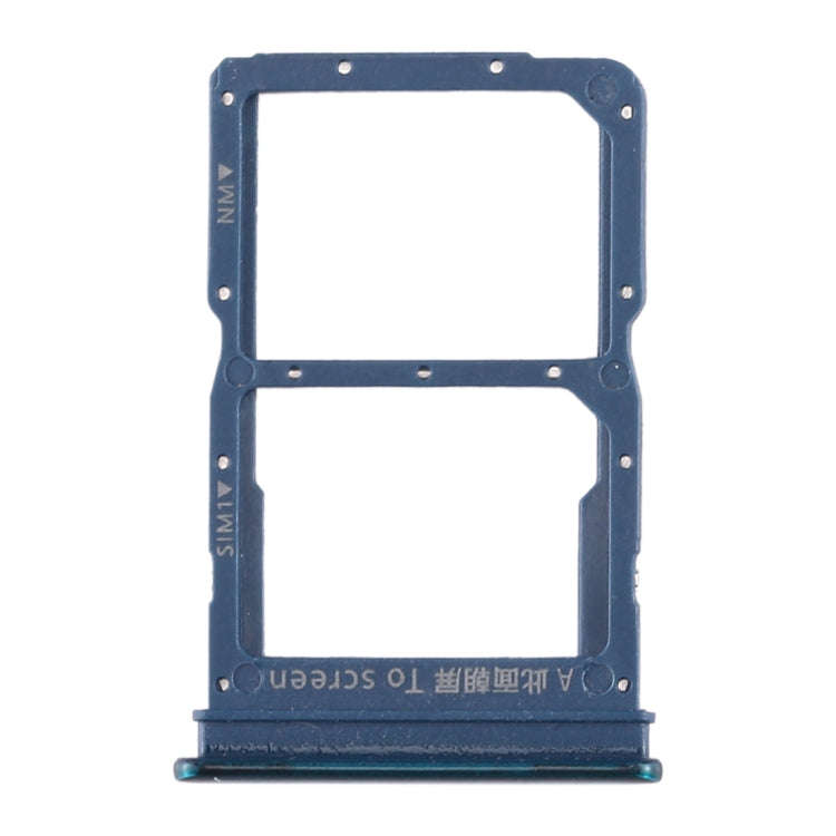 SIM Card Tray + NM Card Tray for Huawei Enjoy 10s / Honor Play 4T Pro (Green)