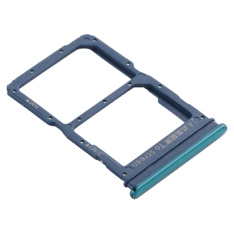 SIM Card Tray + NM Card Tray for Huawei Enjoy 10s / Honor Play 4T Pro (Green)