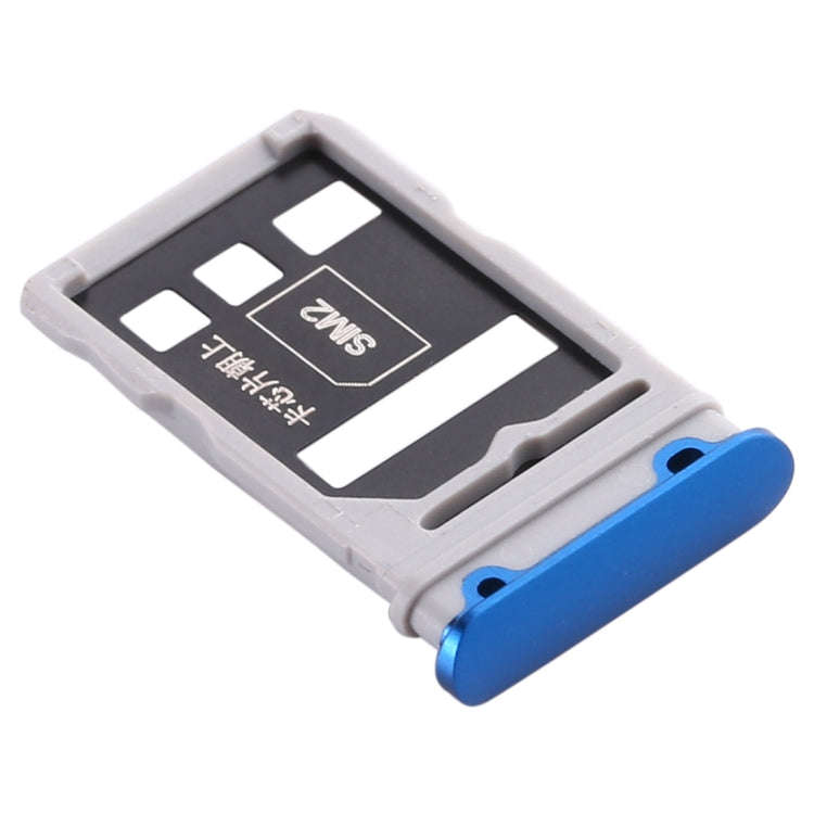 SIM Card Tray + SIM Card Tray for Honor V30 Pro / Honor V30(Dark Blue)