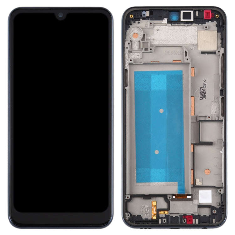 LCD Screen and Digitizer Full Assembly with Frame for LG Q60 X525ZA X525BAW X525HA X525ZAW / LG X...
