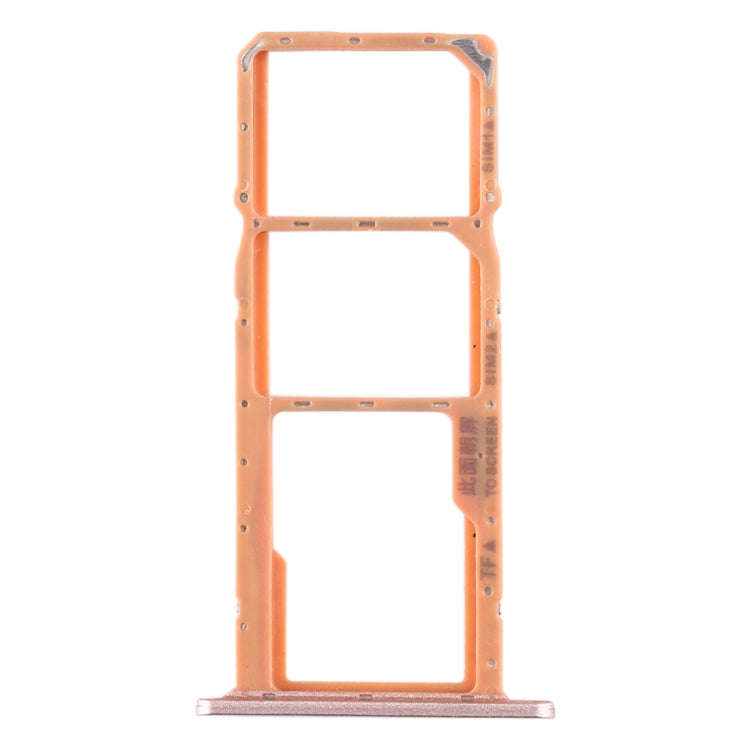 SIM Card Tray + SIM Card Tray + Micro SD Card Tray for Huawei Honor Play 3e (Gold)