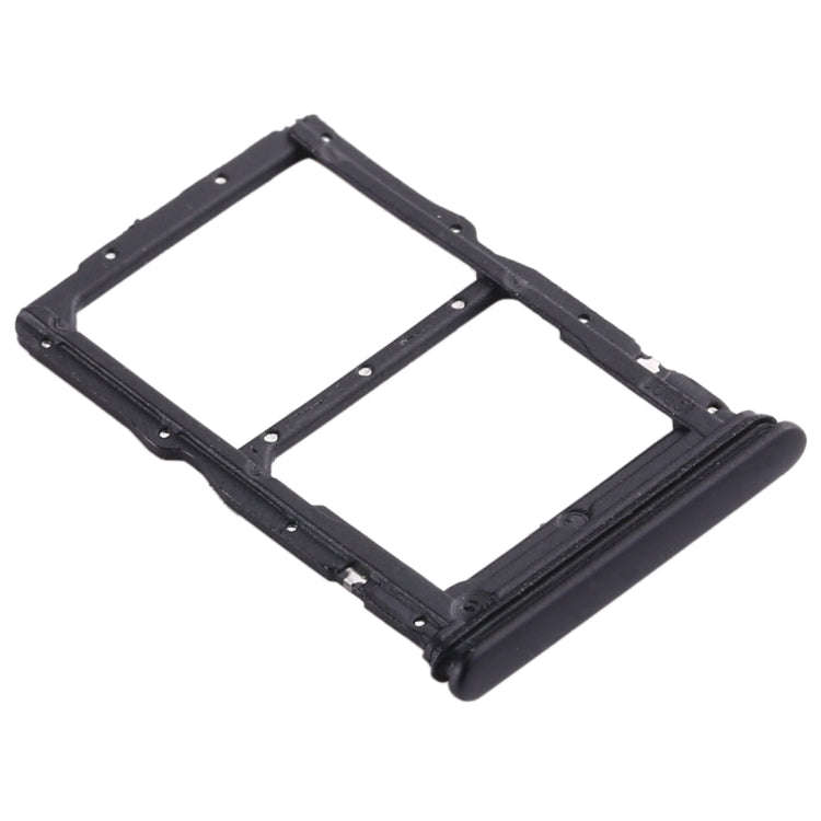 SIM Card Tray + NM Card Tray for Huawei Honor 30S / Nova 7 SE (Black)