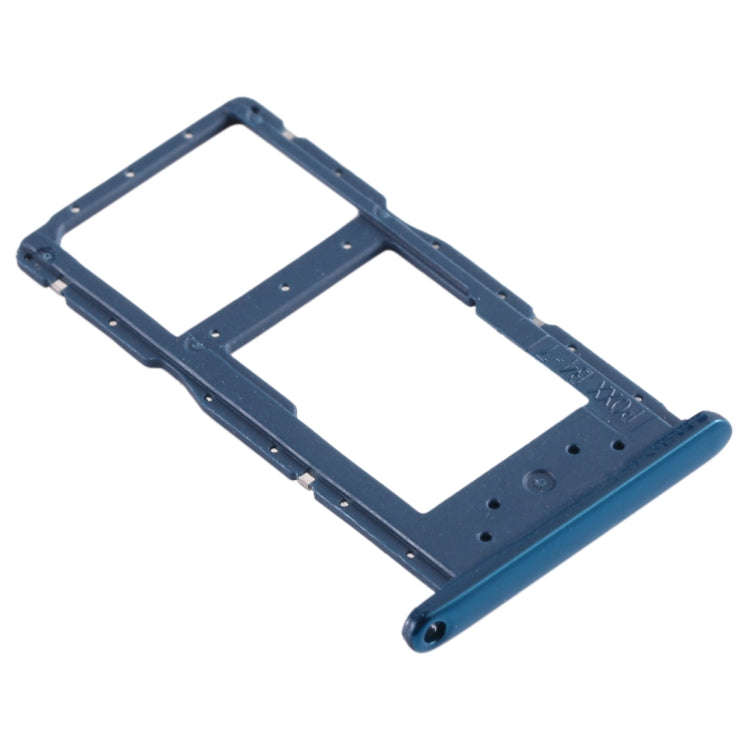 SIM Card Tray + SIM Card Tray / Micro SD Card Tray for Huawei Enjoy 9s (Blue)