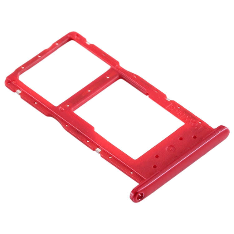 SIM Card Tray + SIM Card Tray / Micro SD Card Tray for Huawei Enjoy 9s (Red)