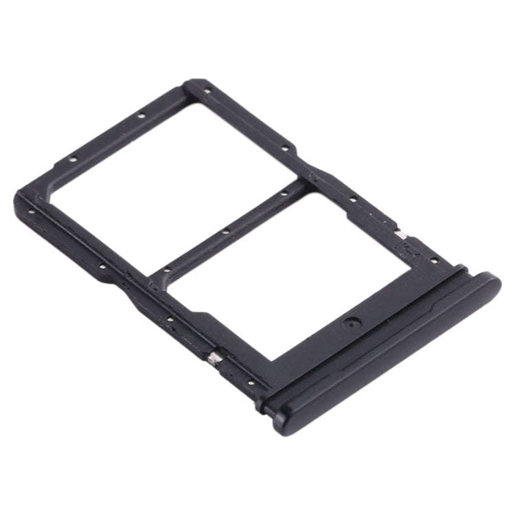 SIM Card Tray + NM Card Tray for Huawei Honor 20 Lite (Black)