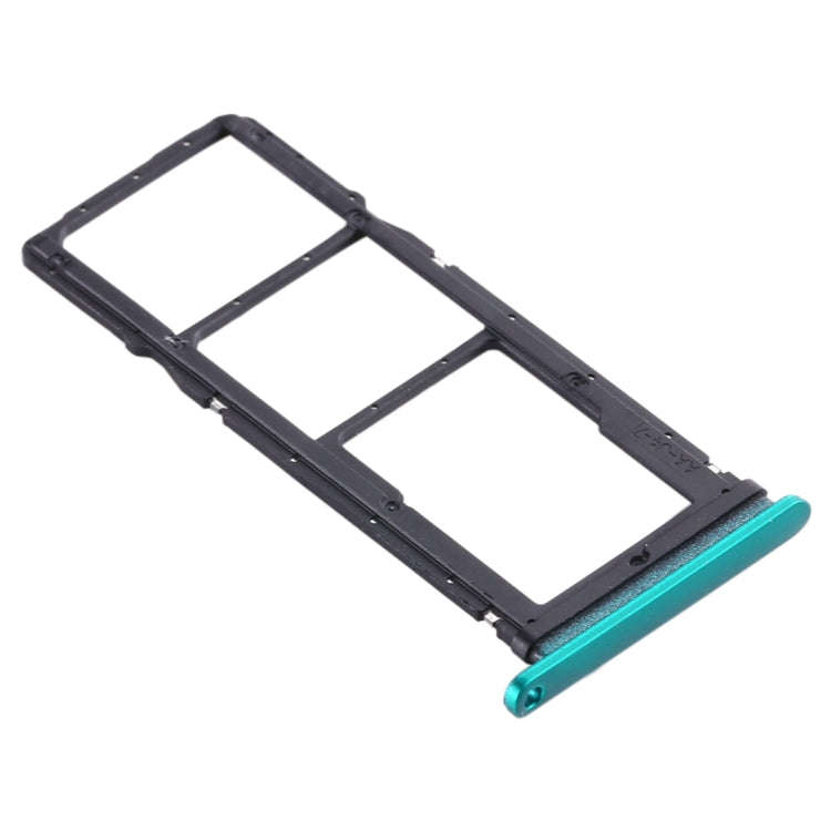 SIM Card Tray + SIM Card Tray + Micro SD Card Tray for Huawei Honor Play 4T (Green)