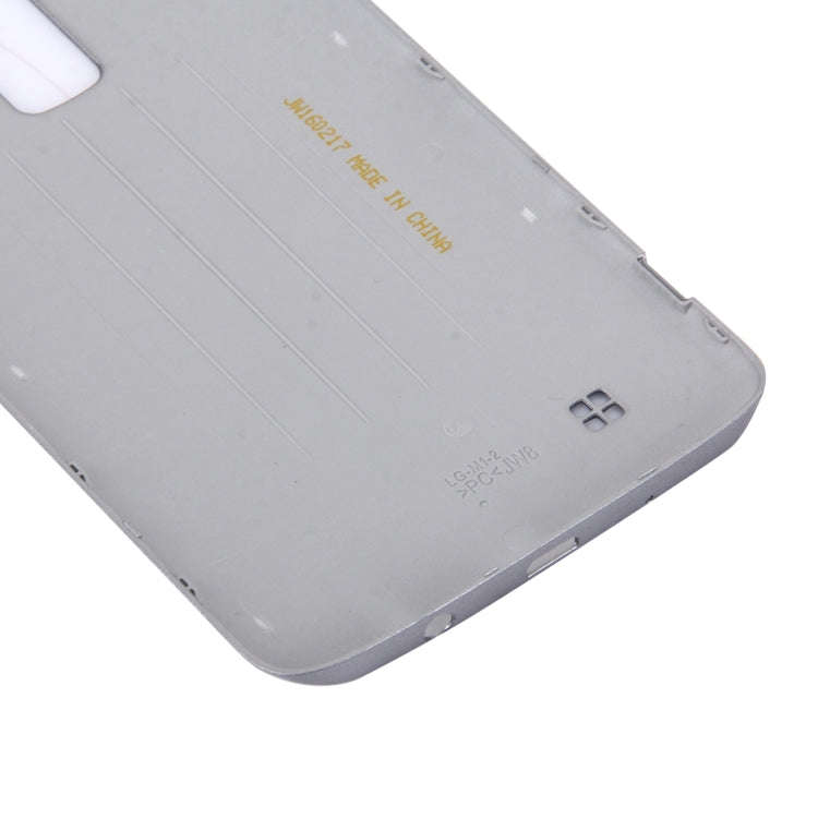 Back Cover for LG K7 (Silver)