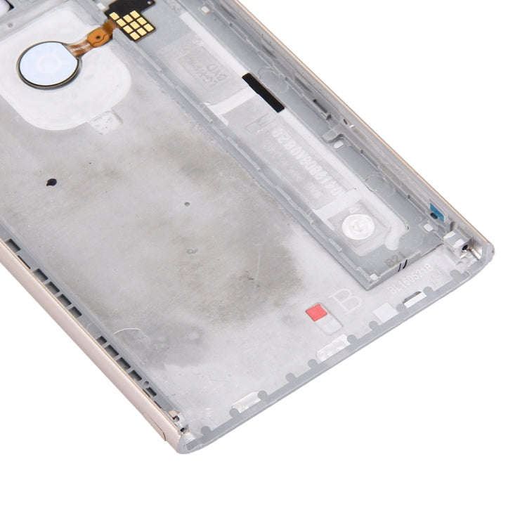 Metal Back Cover with Back Camera Lens & Fingerprint Button for LG G5(Gold)