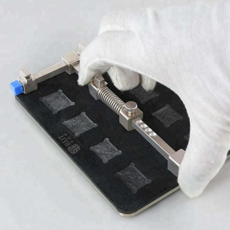 BEST-001E DIY FIX Stainless Steel Circuit Board PCB Holder Fixture Work Station for Chip Repair t...