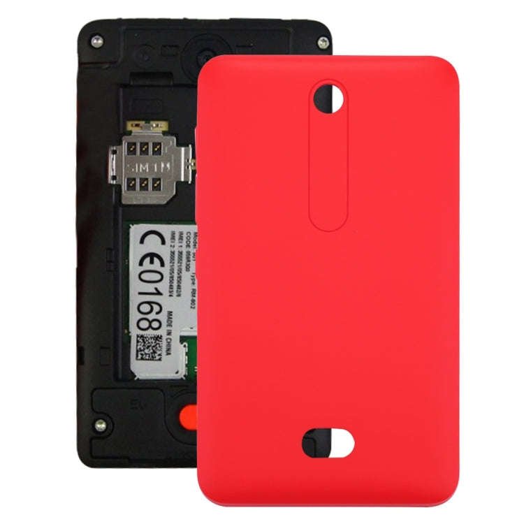 Battery Back Cover for Nokia Asha 501 (Red)