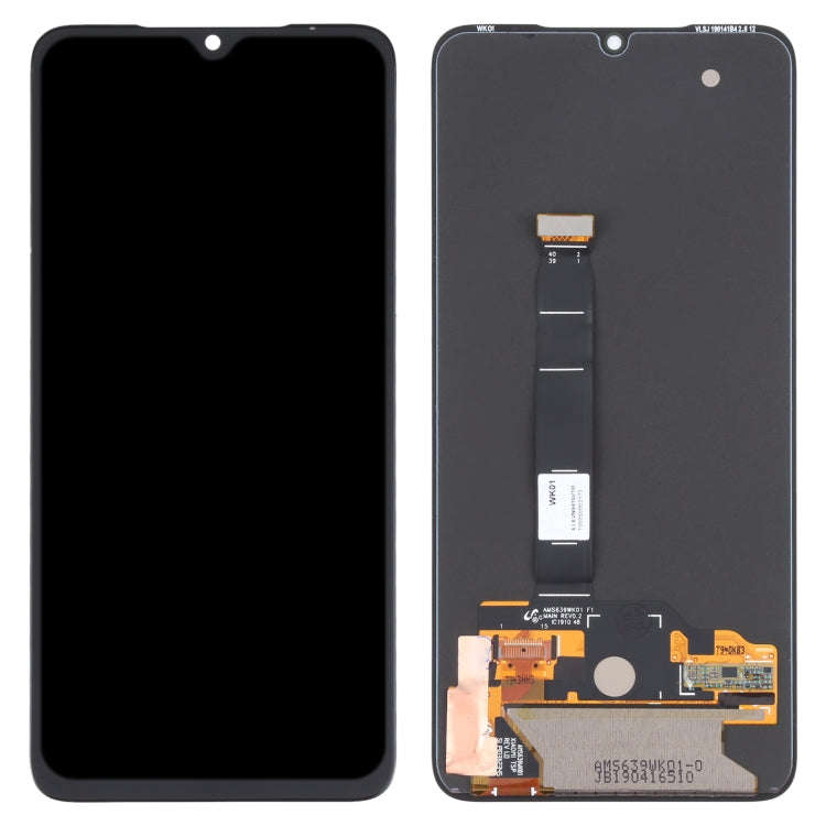 Original AMOLED Material LCD Screen and Digitizer Full Assembly for Xiaomi Mi 9(Black)