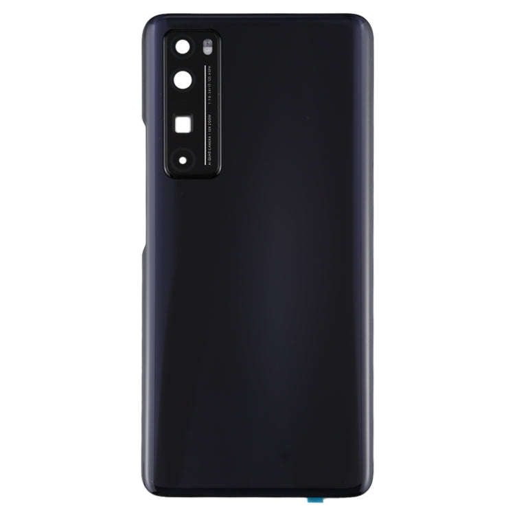 Original Battery Back Cover with Camera Lens Cover for Huawei Nova 7 Pro 5G(Black)