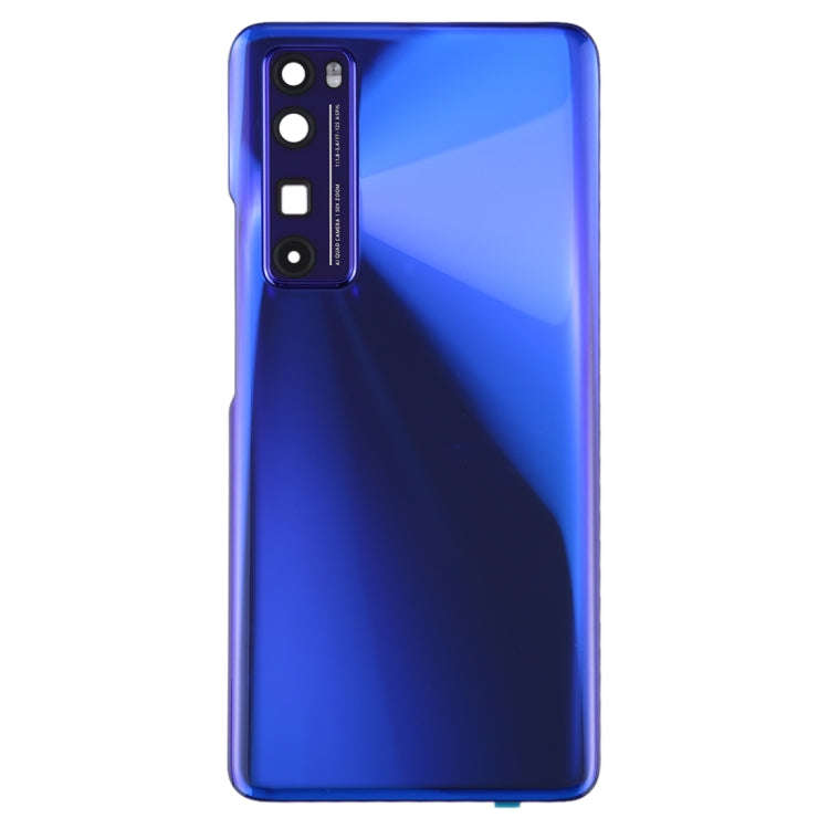 Original Battery Back Cover with Camera Lens Cover for Huawei Nova 7 Pro 5G(Purple)