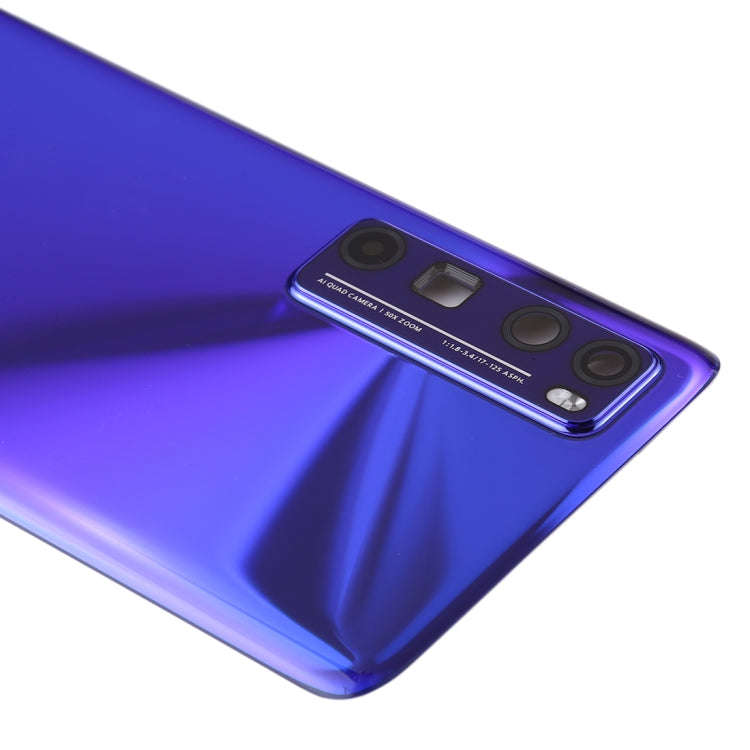 Original Battery Back Cover with Camera Lens Cover for Huawei Nova 7 Pro 5G(Purple)