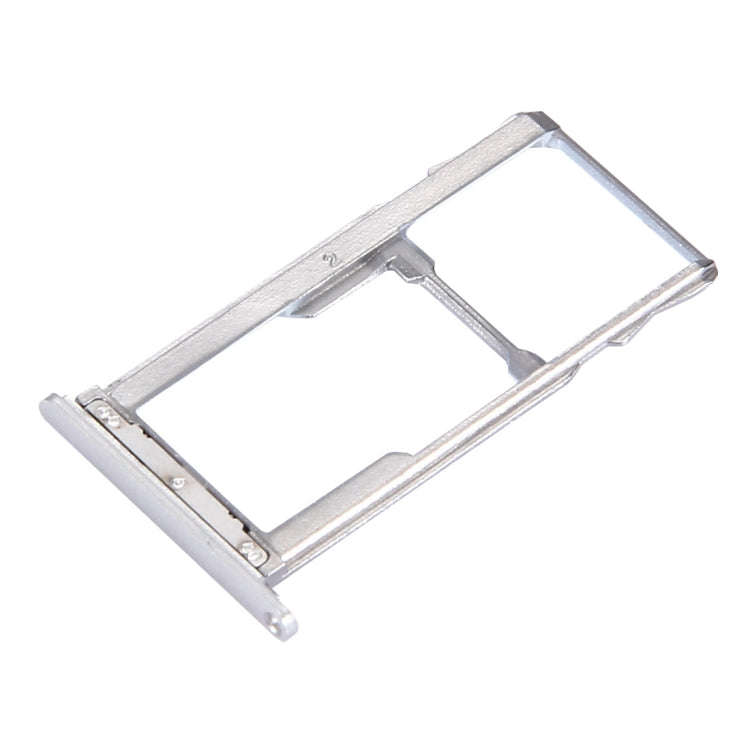 For Meizu M3 Note / Meilan Note 3 SIM + SIM / Micro SD Card Tray  (Silver)