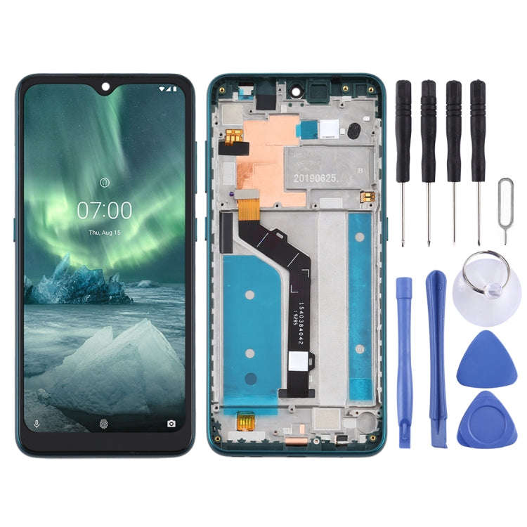 TFT LCD Screen for Nokia 6.2 TA-1198 TA-1200 TA-1187 TA-1201 Digitizer Full Assembly with Frame (...