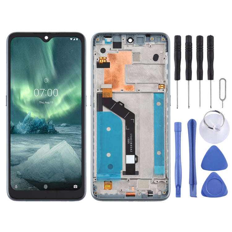 TFT LCD Screen for Nokia 6.2 TA-1198 TA-1200 TA-1187 TA-1201 Digitizer Full Assembly with Frame (...