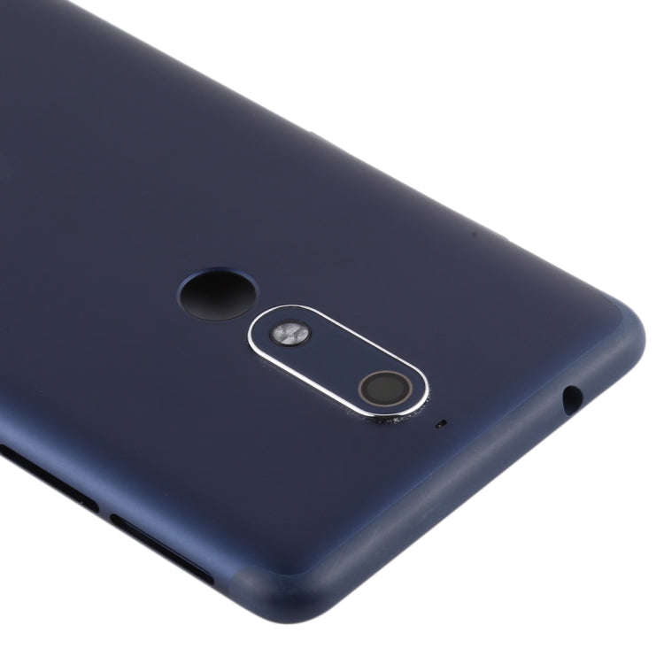Battery Back Cover for Nokia 5.1 / TA-1061 TA-1075 TA-1076 TA-1088(Blue)