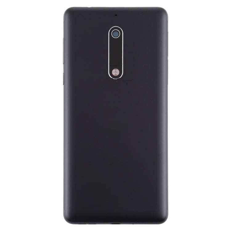 Battery Back Cover with Power & Volume Button Flex Cable & Camera Lens Cover for Nokia 5 TA-1024 ...