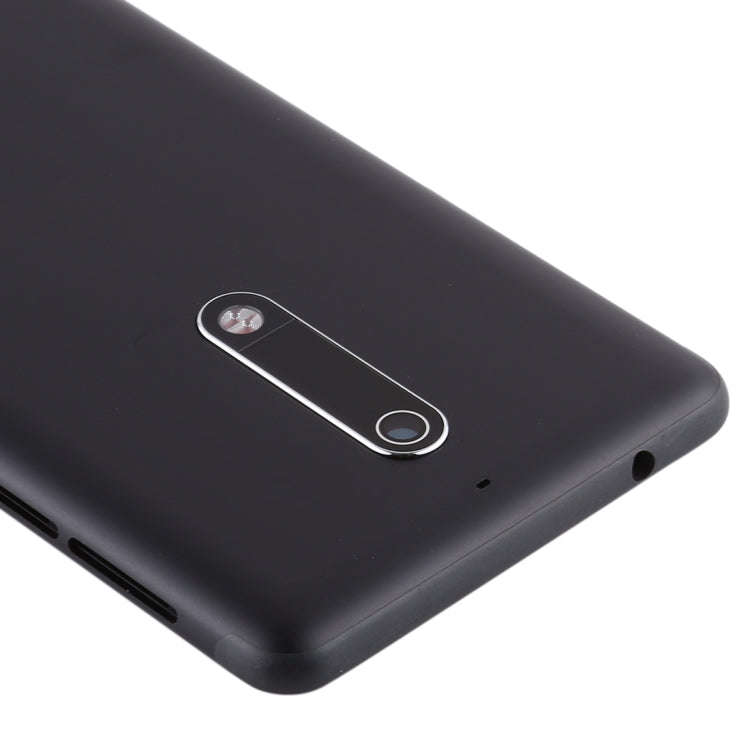 Battery Back Cover with Power & Volume Button Flex Cable & Camera Lens Cover for Nokia 5 TA-1024 ...