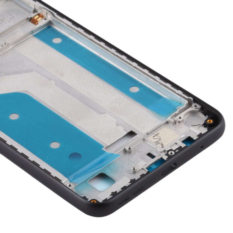 Middle Frame Bezel Plate for Nokia 7.2 / 6.2 / TA-1196 TA-1198 TA-1200 TA-1187 TA-1201 (Black)
