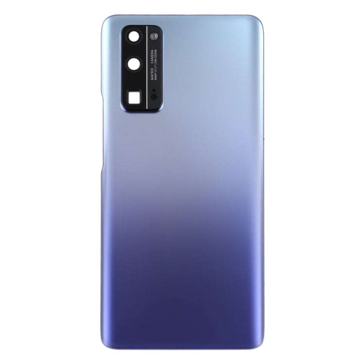Original Battery Back Cover with Camera Lens Cover for Huawei Honor 30 Pro(Silver)