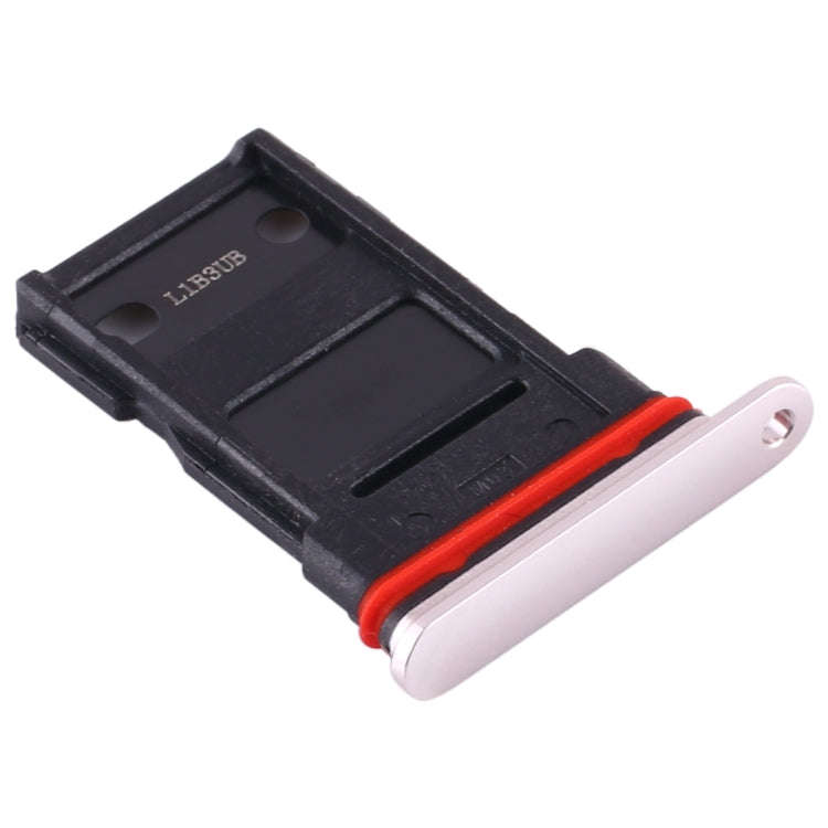 For OnePlus 8 Original SIM Card Tray (Silver)