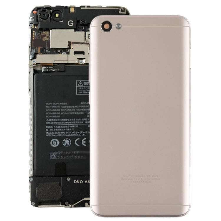 Back Cover with Camera Lens & Side Keys for Xiaomi Redmi Note 5A(Gold)