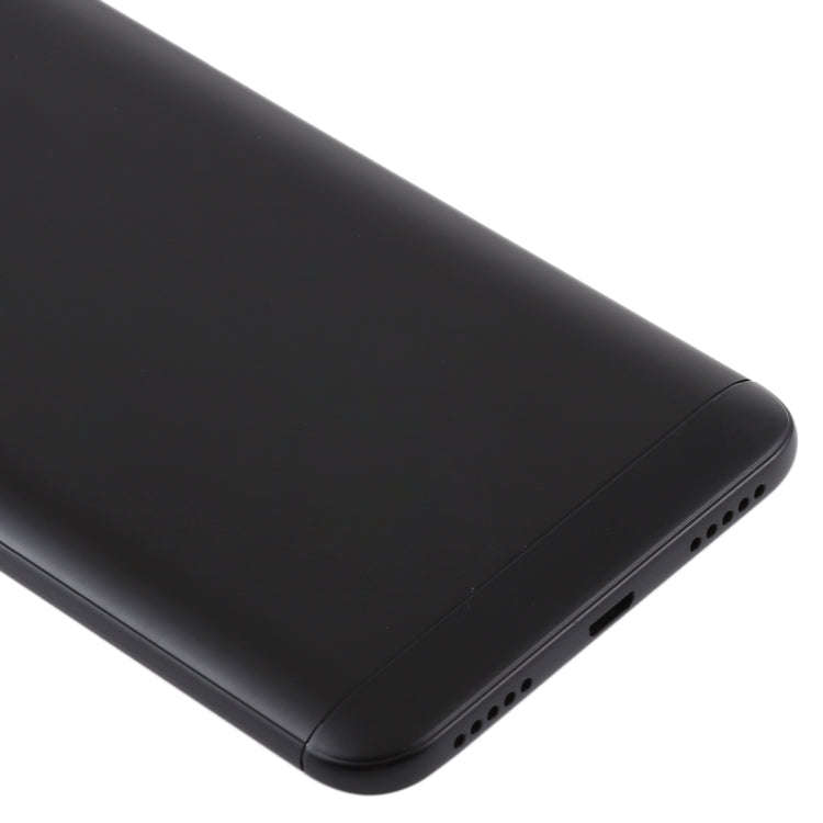 Back Cover with Camera Lens & Side Keys for Xiaomi Redmi 5 Plus(Black)